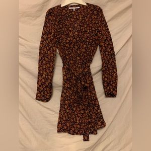 ✨💥⚡️ Collective Concept floral Belted shirt dress